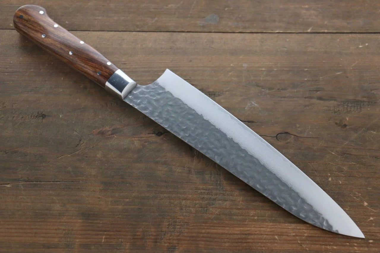 Sakai Takayuki VG10 33 ชั้น ดามัสกัส มีดกิวโตะ Gyuto มีดทำครัวญี่ปุ่น 210mm ด้ามต้นไอรอนวูดทะเลทราย