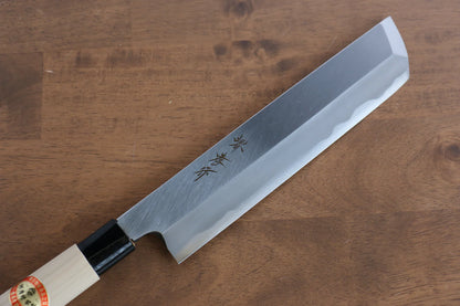 Sakai Takayuki Kasumitogi White Steel (เหล็กกล้าขาว) มีด Hamokiri มีดทำครัวญี่ปุ่น 240mm ด้ามต้นเเมกโนเลีย