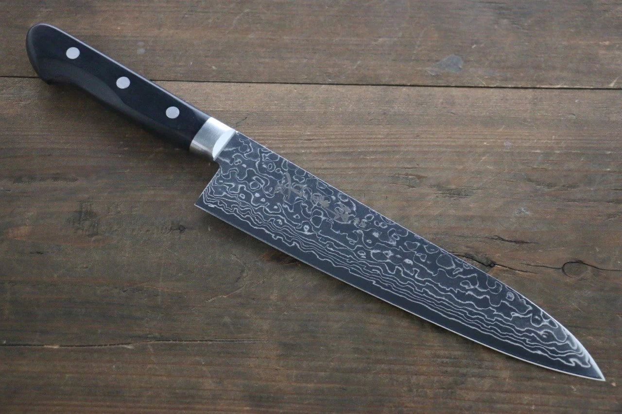 Sakai Takayuki AUS10 45 ชั้น ขัดขึ้นเงากระจก ลายดามัสกัส มีดกิวโตะ Gyuto มีดทำครัวญี่ปุ่น 210mm