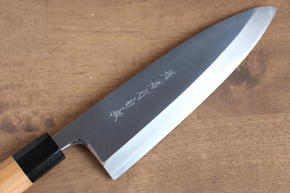 Sakai Takayuki Hakugin INOX ขัดขึ้นเงากระจก มีด Deba มีดทำครัวญี่ปุ่น 210mm ด้ามต้นสนยู