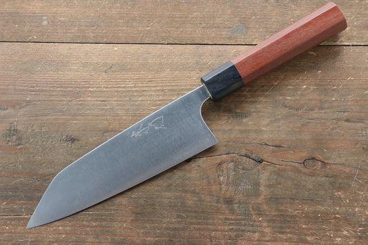 Shibata Takayuki Koutetsu Blue Super (บลูซุปเปอร์สตีล) มีด Santoku มีดทำครัวญี่ปุ่น 165mm ด้ามJura