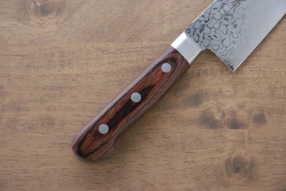 Sakai Takayuki VG10 ดามัสกัส 17 ชั้น ขัดขึ้นเงากระจก มีด Santoku มีดทำครัวญี่ปุ่น 165mm