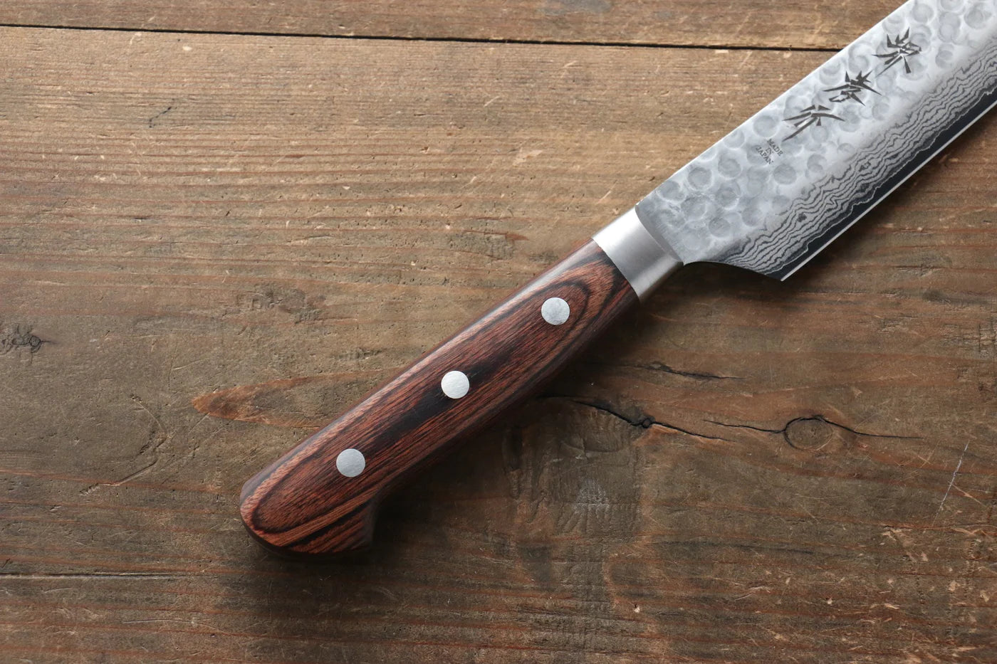 Sakai Takayuki VG10 17 ชั้น ดามัสกัส ลายค้อนตี มีด Kiritsuke Yanagiba มีดทำครัวญี่ปุ่น 270mm