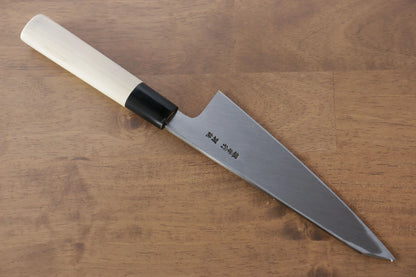 Sakai Takayuki Tokujyo White Steel (เหล็กกล้าขาว) No.2 มีดเลาะกระดูก Garasuki มีดทำครัวญี่ปุ่น 180mm ด้ามต้นเเมกโนเลีย