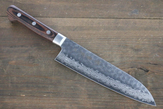 Sakai Takayuki VG10 ดามัสกัส 17 ชั้น มีด Santoku มีดทำครัวญี่ปุ่น 180mm