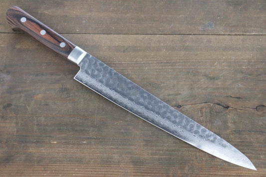 Sakai Takayuki VG10 ดามัสกัส 17 ชั้น มีดเลาะเอ็น Sujihiki มีดทำครัวญี่ปุ่น 240mm