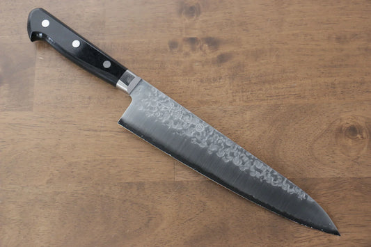 Takamura Knives VG10 ลายค้อนตี มีดกิวโตะ Gyuto มีดทำครัวญี่ปุ่น 210mm ด้ามไม้ Pakka wood สีดำ