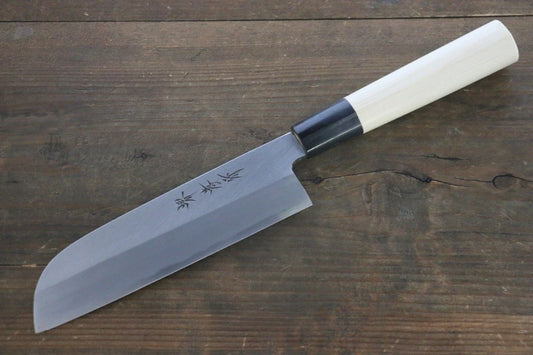 Sakai Takayuki [Left Handed] Kasumitogi White Steel (เหล็กกล้าขาว) มีด Kamagata Usuba มีดทำครัวญี่ปุ่น