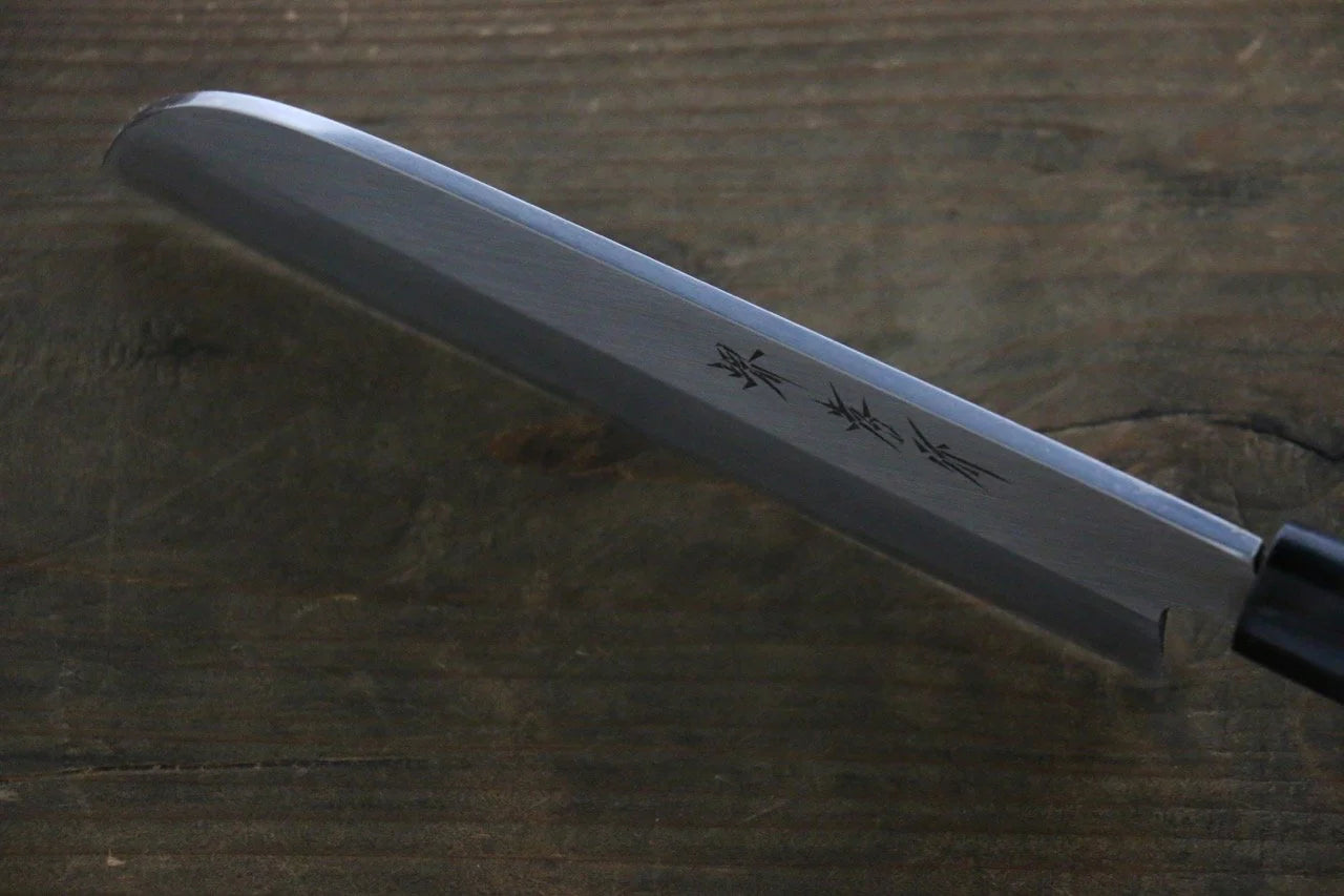 Sakai Takayuki [Left Handed] Kasumitogi White Steel (เหล็กกล้าขาว) มีด Kamagata Usuba มีดทำครัวญี่ปุ่น