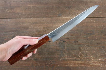 Sakai Takayuki VG10 ดามัสกัส 33 ชั้น มีดกิวโตะ Gyuto มีดทำครัวญี่ปุ่น 210mm ด้ามไม้โอ๊กเคลือบ (Seiren)