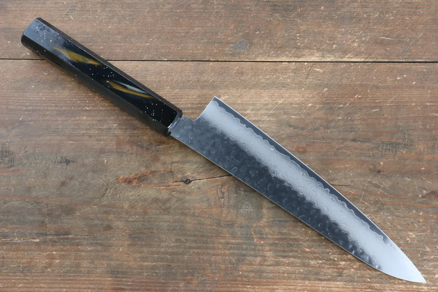 Sakai Takayuki VG10 ดามัสกัส 33 ชั้น มีดกิวโตะ Gyuto มีดทำครัวญี่ปุ่น 210mm ด้ามไม้โอ๊กเคลือบ (Saiu)