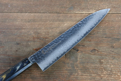 Sakai Takayuki VG10 ดามัสกัส 33 ชั้น มีดกิวโตะ Gyuto มีดทำครัวญี่ปุ่น 240mm ด้ามไม้โอ๊กเคลือบ (Saiseki)