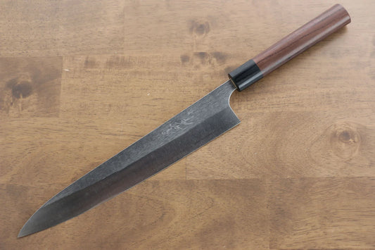 Shungo Ogata R2/SG2 มีดเลาะเอ็น Sujihiki มีดทำครัวญี่ปุ่น 240mm ด้ามไม้พะยูง