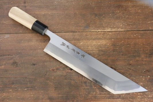 Sakai Takayuki White Steel (เหล็กกล้าขาว) No.2 มีดสำหรับปลาไหลอุนางิ มีดทำครัวญี่ปุ่น 270mm ด้ามต้นเเมกโนเลีย