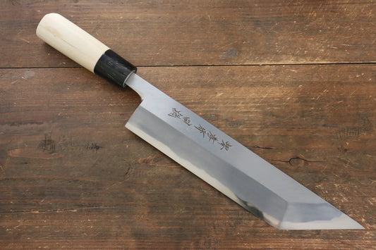 Sakai Takayuki White Steel (เหล็กกล้าขาว) No.2 มีดสำหรับปลาไหลอุนางิ มีดทำครัวญี่ปุ่น 240mm ด้ามต้นเเมกโนเลีย