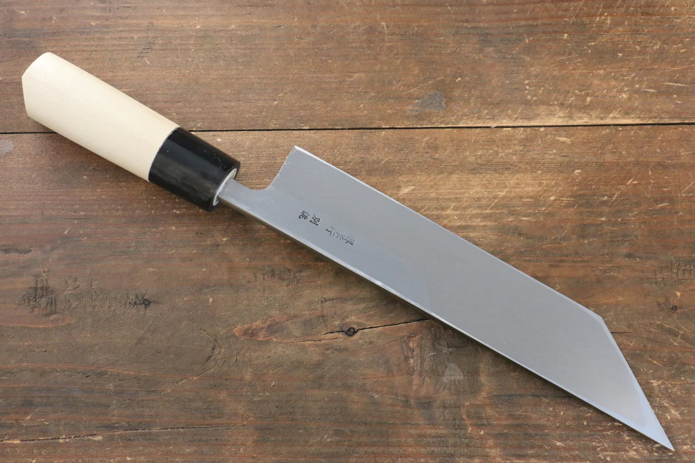 Sakai Takayuki White Steel (เหล็กกล้าขาว) No.2 มีดสำหรับปลาไหลอุนางิ มีดทำครัวญี่ปุ่น 210mm ด้ามต้นเเมกโนเลีย