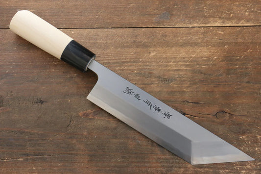 Sakai Takayuki White Steel (เหล็กกล้าขาว) No.2 มีดสำหรับปลาไหลอุนางิ มีดทำครัวญี่ปุ่น 180mm ด้ามต้นเเมกโนเลีย