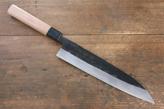 Sakai Takayuki Blue Steel (บลูสตีล) No.2 Kurouchi มีดกิวโตะ Gyuto มีดทำครัวญี่ปุ่น 240mm ด้ามไม้วอลนัท