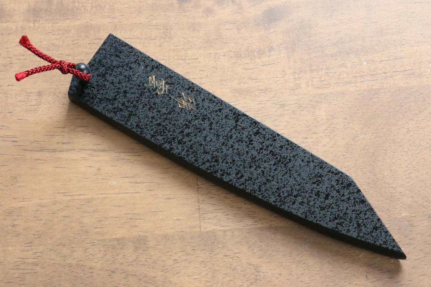 ZUIUN ลายหินสีดำ ไม้เเมกโนเลีย ฝัก (ปลอก) มีด มีด Kiritsuke Petty-Utility ไม้อัด 150mm