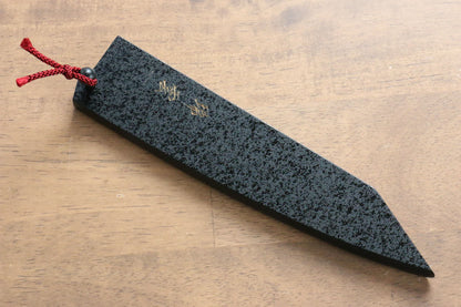 ZUIUN ลายหินสีดำ ไม้เเมกโนเลีย ฝัก (ปลอก) มีด มีด Kiritsuke Gyuto ไม้อัด 210mm