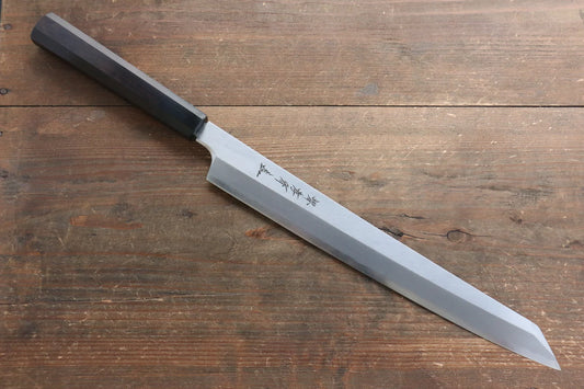 Sakai Takayuki Chef Series Hien Silver Steel No.3 (เหล็กเงิน No.3) มีด Kengata Yanagiba มีดทำครัวญี่ปุ่น 300mm ด้ามไม้มะเกลือ