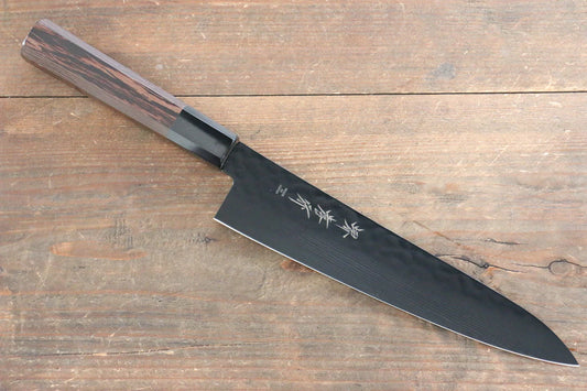 Sakai Takayuki Kurokage VG10 ลายค้อนตี เคลือบเทฟลอน มีดกิวโตะ Gyuto มีดทำครัวญี่ปุ่น 210mm ด้ามไม้เวงเก้