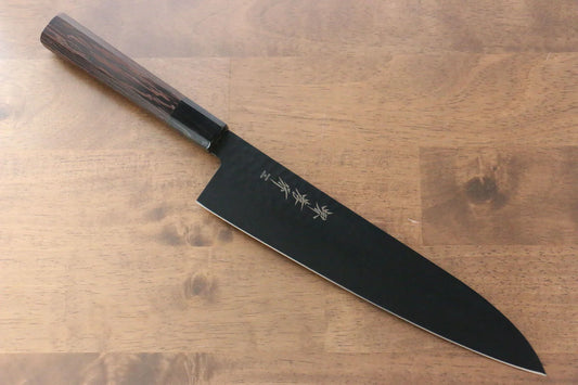 Sakai Takayuki Kurokage VG10 ลายค้อนตี เคลือบเทฟลอน มีดกิวโตะ Gyuto มีดทำครัวญี่ปุ่น 240mm ด้ามไม้เวงเก้