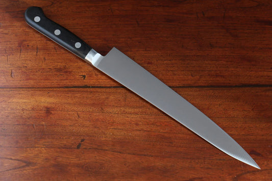 Misono 440 โมลิบดินัม มีดเลาะเอ็น Sujihiki มีดทำครัวญี่ปุ่น 240mm